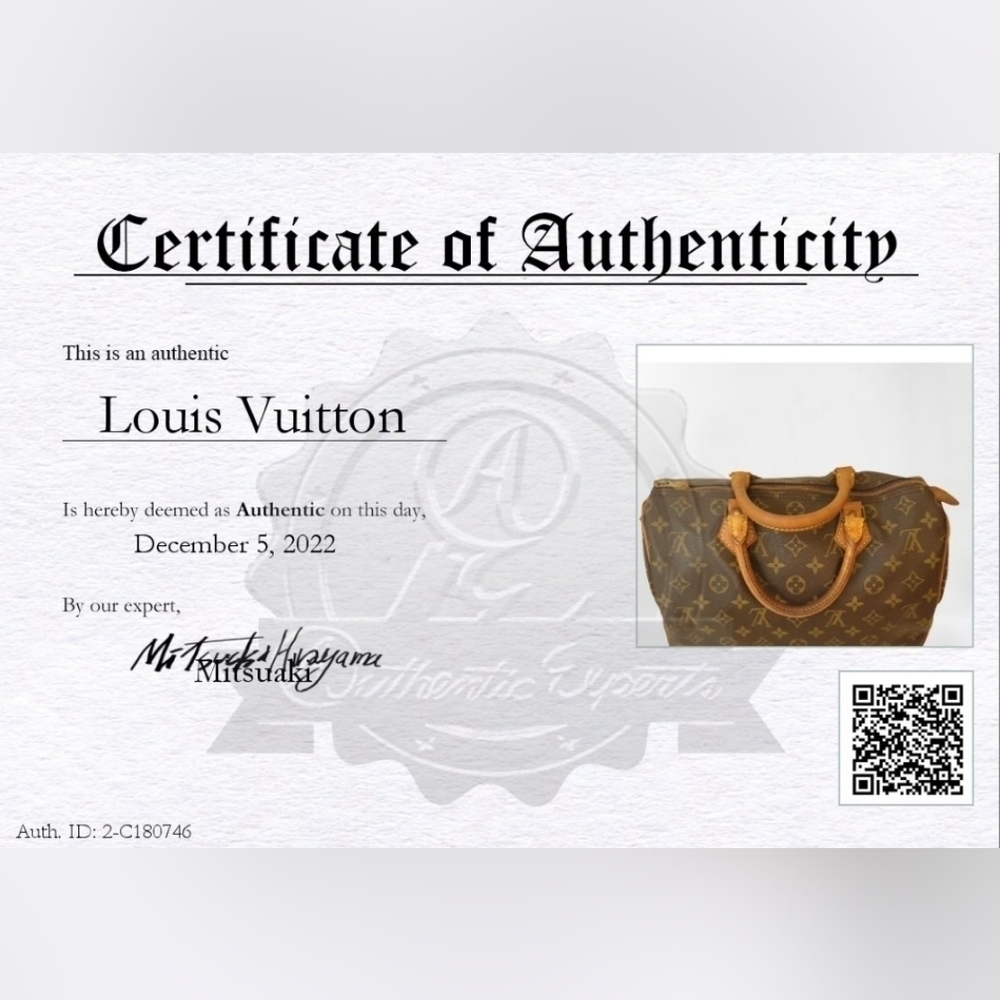 Fabulous STEAL! LOUIS VUITTON SPEEDY 30 #M41526 SATCHEL / BOSTON BAG #7 - Picture 15 of 15